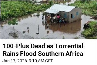 100-Plus Dead as Torrential Rains Flood Southern Africa