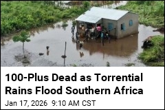100-Plus Dead as Torrential Rains Flood Southern Africa