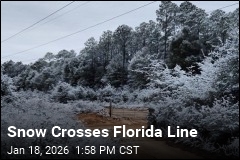 Snow Crosses Florida Line