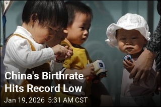 China's Birthrate Hits Record Low