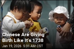 China's Birthrate Hits Record Low
