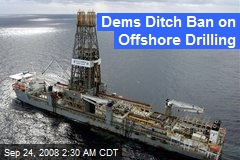 Dems Ditch Ban on Offshore Drilling