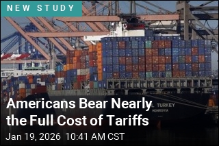 Americans Bear Nearly the Full Cost of Tariffs