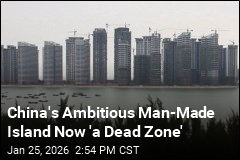 China's Man-Made Island Still Chases Real Estate Redemption