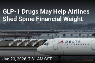 Weight Loss Drugs May Trim Airline Fuel Bills by $580M