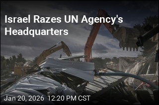 Israel Razes UN Agency's Headquarters