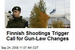 Finnish Shootings Trigger Call for Gun-Law Changes