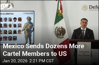 Mexico Sends 37 More Cartel Members to US