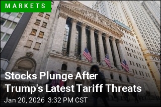 Stocks Plunge After Trump's Latest Tariff Threats