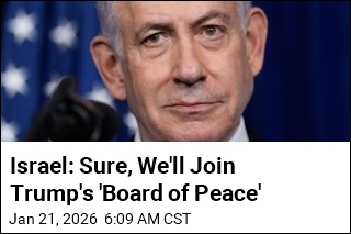 Israel: Sure, We'll Join Trump's 'Board of Peace'
