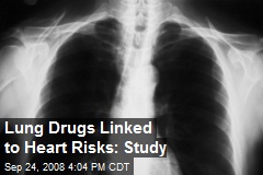 Lung Drugs Linked to Heart Risks: Study