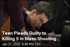 Teen Pleads Guilty to Killing 5 in Mass Shooting