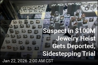 Suspect in $100M Jewelry Heist Sidesteps Trial by Getting Deported