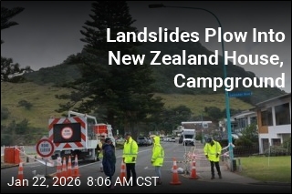 Landslides Slam Into New Zealand House, Campground