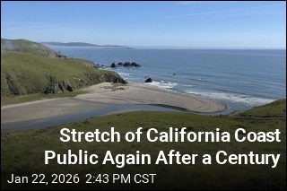 Stretch of California Coast Public Again After a Century