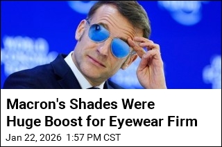 Macron's Viral Aviators Send Eyewear Firm's Stock Soaring
