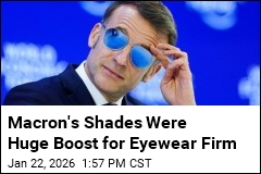 Macron's Viral Aviators Send Eyewear Firm's Stock Soaring