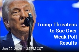 Trump Threatens to Sue Over Weak Poll Results