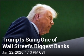 Trump Is Suing One of Wall Street's Biggest Banks