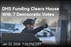 DHS Funding Just Clears House Over Democratic ICE Objections