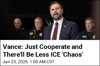 Vance: Just Cooperate and There'll Be Less ICE 'Chaos'
