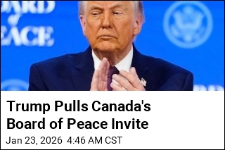 Trump Pulls Canada's Board of Peace Invite