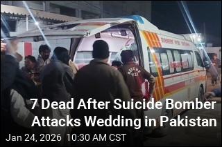 7 Dead After Suicide Bomber Attacks Wedding in Pakistan