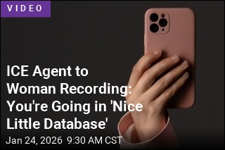 ICE Agent Tells Observer She's Going on 'Domestic Terrorist' List