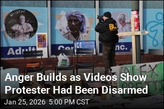 Videos Show Protester Didn't Brandish a Weapon