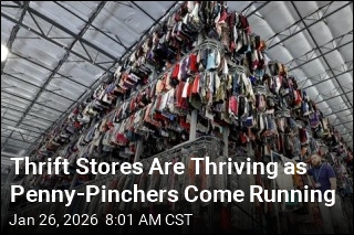 In This Economy, Thrift Stores Are Thriving