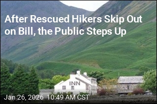 After Rescued Hikers Skip Out on Bill, the Public Steps Up