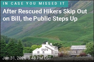 After Rescued Hikers Skip Out on Bill, the Public Steps Up