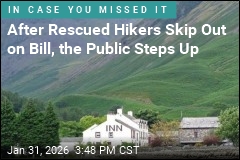After Rescued Hikers Skip Out on Bill, the Public Steps Up