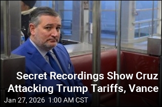 Secret Recordings Show Cruz Attacking Trump Tariffs, Vance
