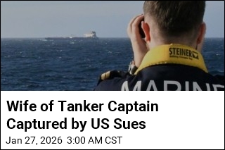 Wife of Tanker Captain Captured by US Sues