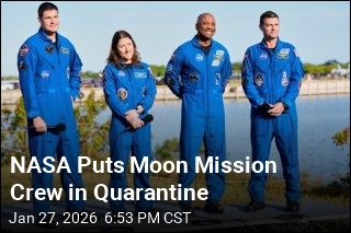 NASA Puts Moon Crew in Prelaunch Quarantine