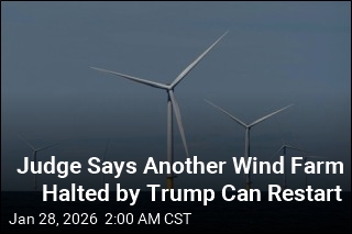 Judge Restarts Another Wind Farm Trump Had Halted