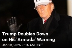 Trump Repeats His Warning to Iran: an Armada Is Coming