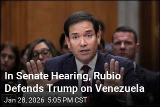 In Senate Hearing, Rubio Defends Trump on Venezuela