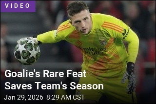Goalie's Rare Feat Saves Team's Season