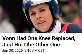 Lindsey Vonn Injures Knee in Crash Week Ahead of Olympics