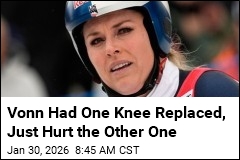 Lindsey Vonn Injures Knee in Crash Week Ahead of Olympics