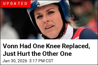 Lindsey Vonn Injures Knee in Crash Week Ahead of Olympics