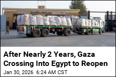 Israel: Gaza Border Crossing Into Egypt Will Open Sunday