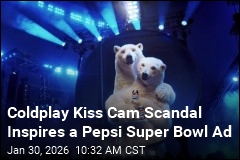 Pepsi Super Bowl Ad Pokes Fun at Coldplay Kiss Cam