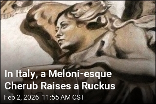 In Italy, a Meloni-esque Cherub Raises a Ruckus