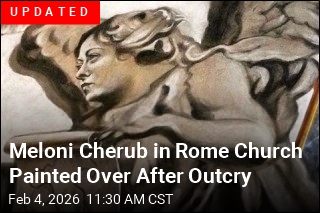 In Italy, a Meloni-esque Cherub Raises a Ruckus