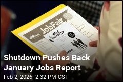 Shutdown Pushes Back January Jobs Report