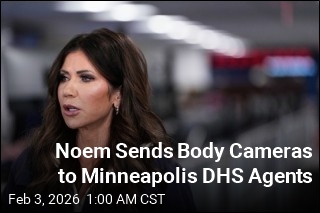 Noem Sends Body Cameras to Minneapolis DHS Agents