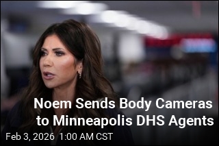 Noem Sends Body Cameras to Minneapolis DHS Agents